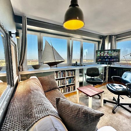 Grey Centrum Panorama: Smart Apartment with Fast Wi-Fi Warsaw Exterior photo