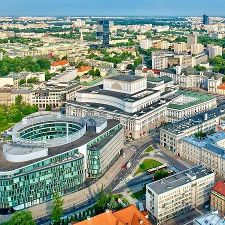 Grey Centrum Panorama: Smart Apartment with Fast Wi-Fi Warsaw Exterior photo