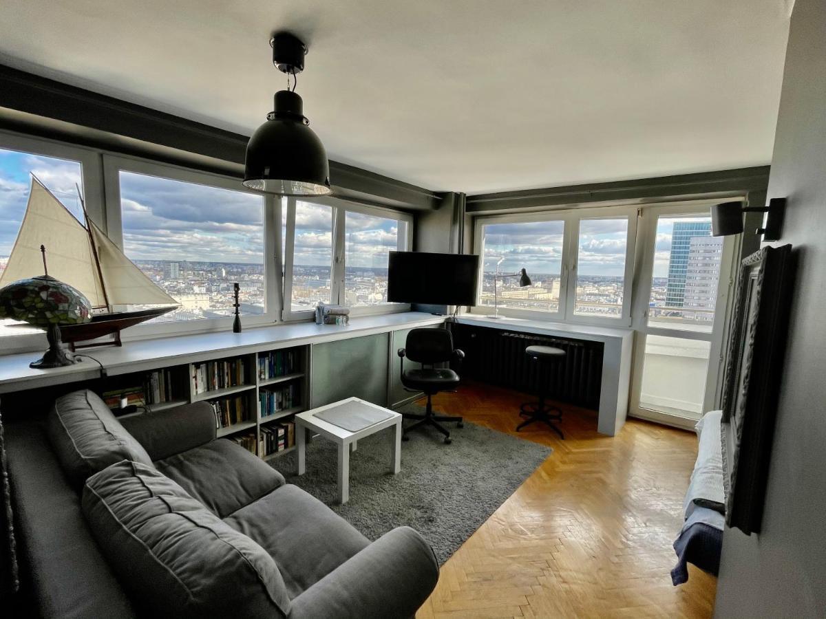 Grey Centrum Panorama: Smart Apartment with Fast Wi-Fi Warsaw Exterior photo