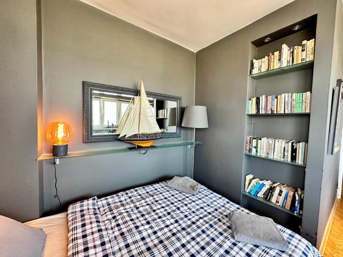 Grey Centrum Panorama: Smart Apartment with Fast Wi-Fi Warsaw Exterior photo