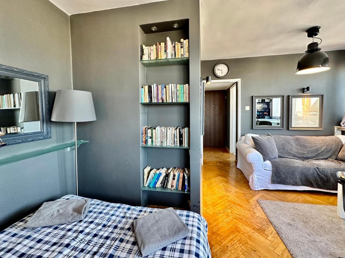 Grey Centrum Panorama: Smart Apartment with Fast Wi-Fi Warsaw Exterior photo
