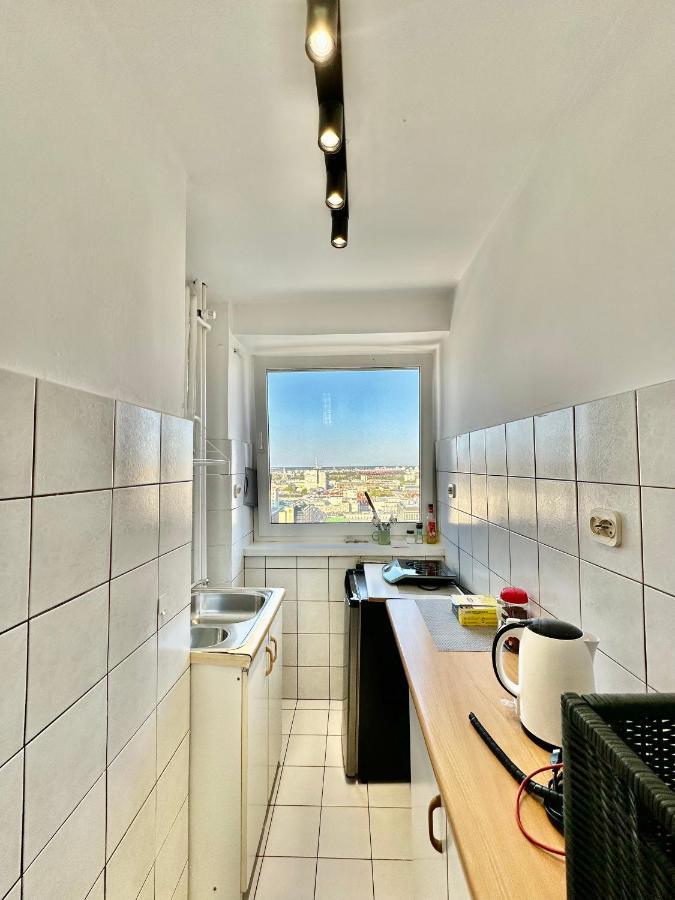Grey Centrum Panorama: Smart Apartment with Fast Wi-Fi Warsaw Exterior photo