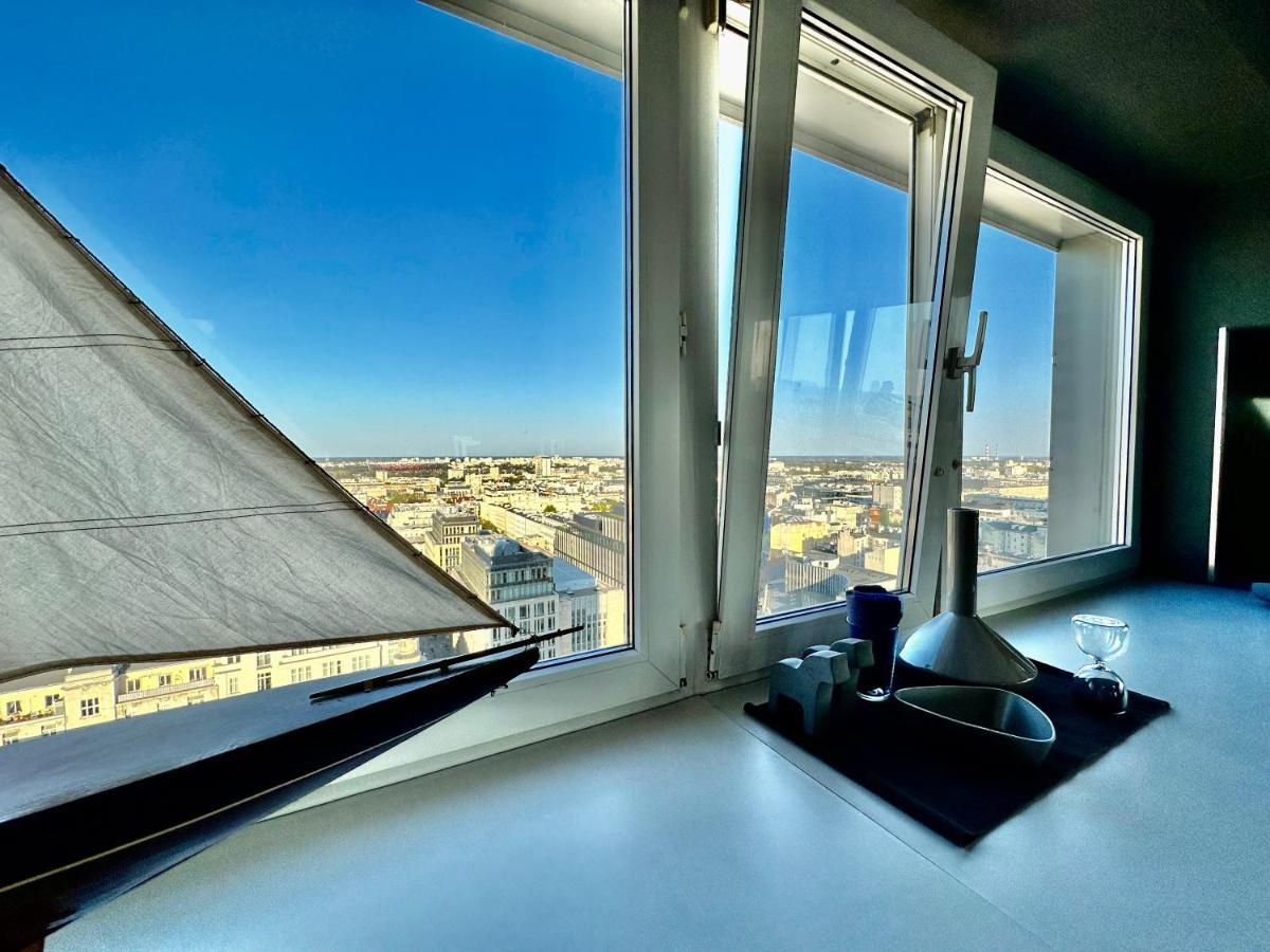 Grey Centrum Panorama: Smart Apartment with Fast Wi-Fi Warsaw Exterior photo